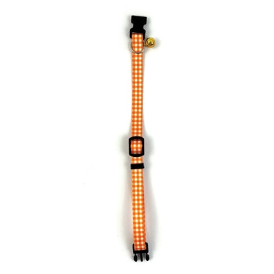 Happy Pet Tabby Patch-Halsband für Katzen, Diamantorange