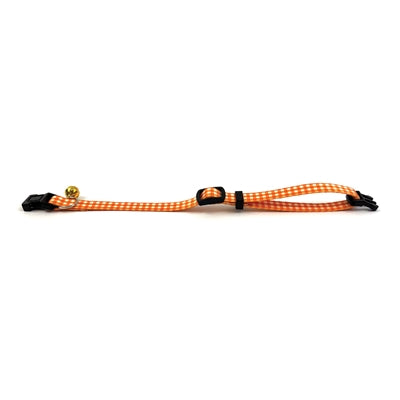 Happy Pet Tabby Patch-Halsband für Katzen, Diamantorange