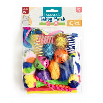 Happy Pet Tabby Patch Bälle im Multipack