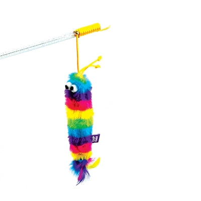 Happy Pet Tabby Patch Katzenstab Regenbogen sortiert