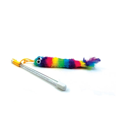Happy Pet Tabby Patch Katzenstab Regenbogen sortiert