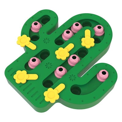 Happy Pet Tabby Patch Kaktus Puzzle Intelligenzspielzeug