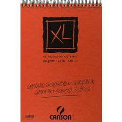 Skizzenblock XL Canson A3 120 Blatt 90g m2 weiß