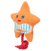 Trixie-Seestern mit orangefarbenem Zahnseideseil