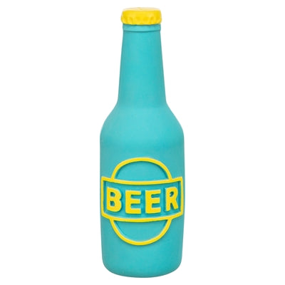 Trixie Bierflasche Latex blau