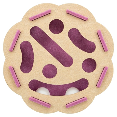 Trixie Hole'n'Roll Blumenfilz rosa beige