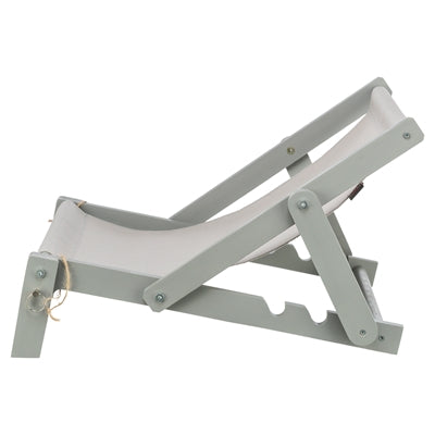 Trixie Strandkorb Holz grau