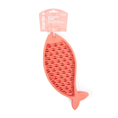 Martin Leckmatte Fisch Silikon rosa