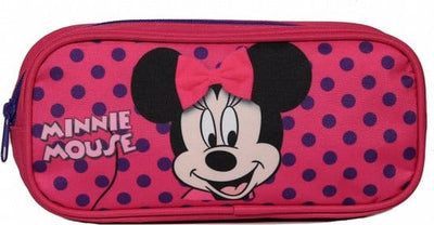 Jim Jam Federmäppchen Minnie Mouse Disney Federmäppchen 23x7x10 cm 1 Fach mit Reißverschluss