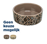 Trixie Futternapf Trinknapf Leo Keramik Leopardenmuster sortiert - afbeelding 1