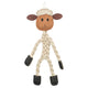 Trixie-Schafseil mit braunem Leder