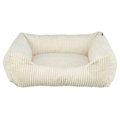 Trixie Vital Hundebett Jonna Eckig Cord Creme