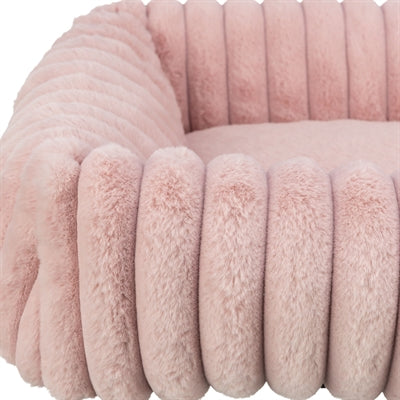 Trixie Hundebett Lonni eckig Cord rosa