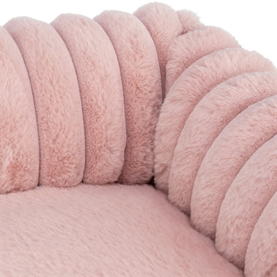 Trixie Hundebett Lonni eckig Cord rosa