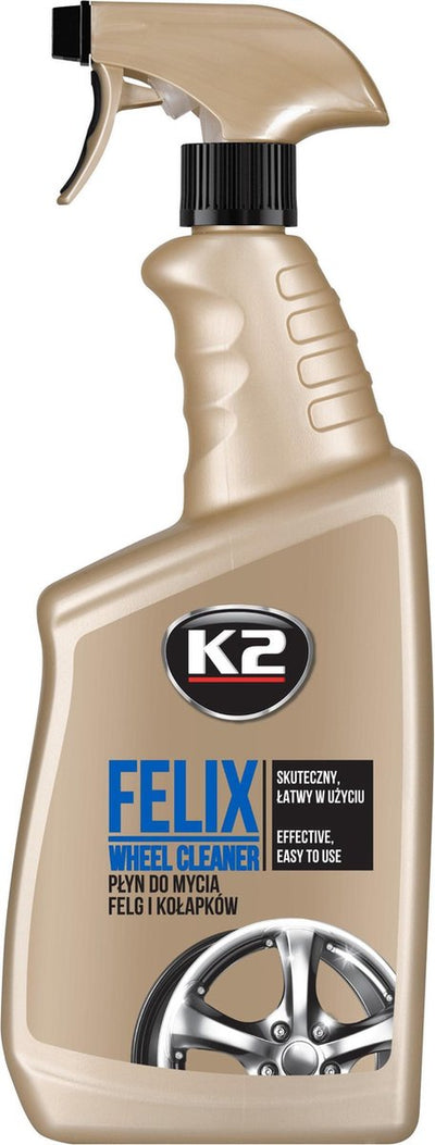 K2 Felix-Serie – Felgenreiniger – 750 ml – sicher für Aluminium – säurefrei