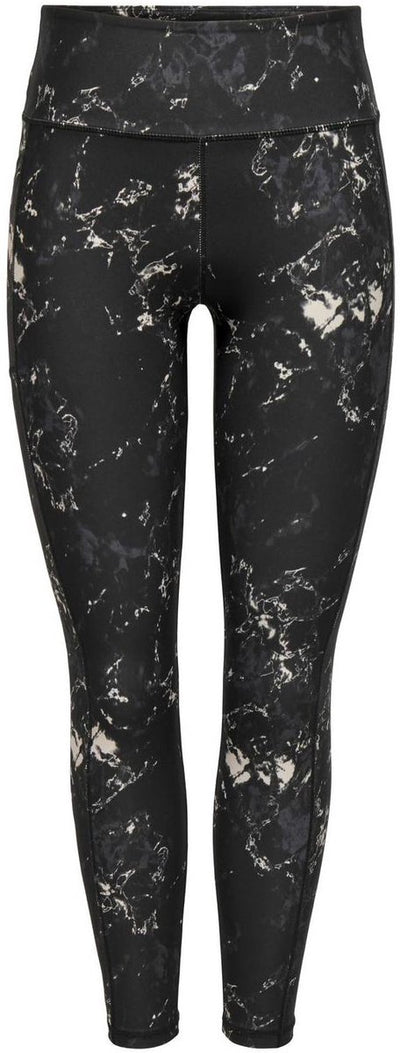 Spielen Sie nur Onprya-2-Space Life HW Pck Tights Noos Damen-Leggings – Schwarz m. Bimsstein