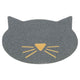 Trixie Katzentoilettenmatte Katzenkopf PVC hellgrau