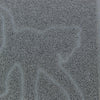 Trixie Katzentoilettenmatte Katzensilhouette PVC hellgrau