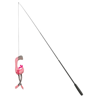 Trixie Katzenrute Teleskop Großkatzen mit Flamingo Pink