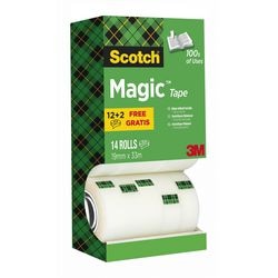 Klebeband Scotch Magic 19mmx33m transp