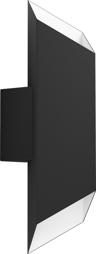 Eglo spiazzina Außenwandleuchte - LED - 35,5 cm - Schwarz und Weiß