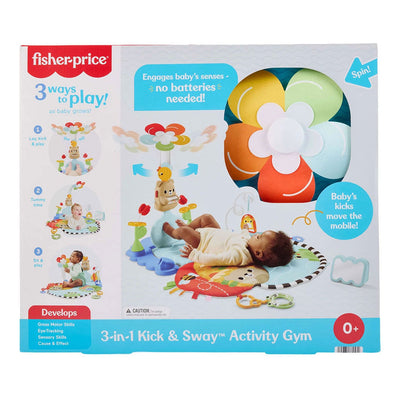 Fisher-Price 3-in-1-Treppen- und Schaukel-Aktivitätsmatte
