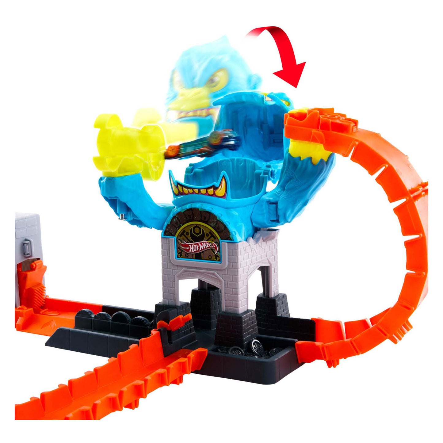 Hot Wheels City Gorilla Attack Spielset und Spielzeugauto