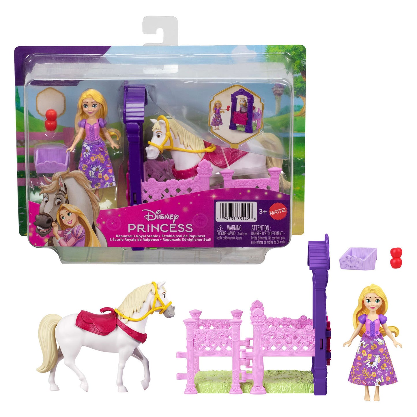 Disney Princess Spielset mit Prinzessin und Pferd