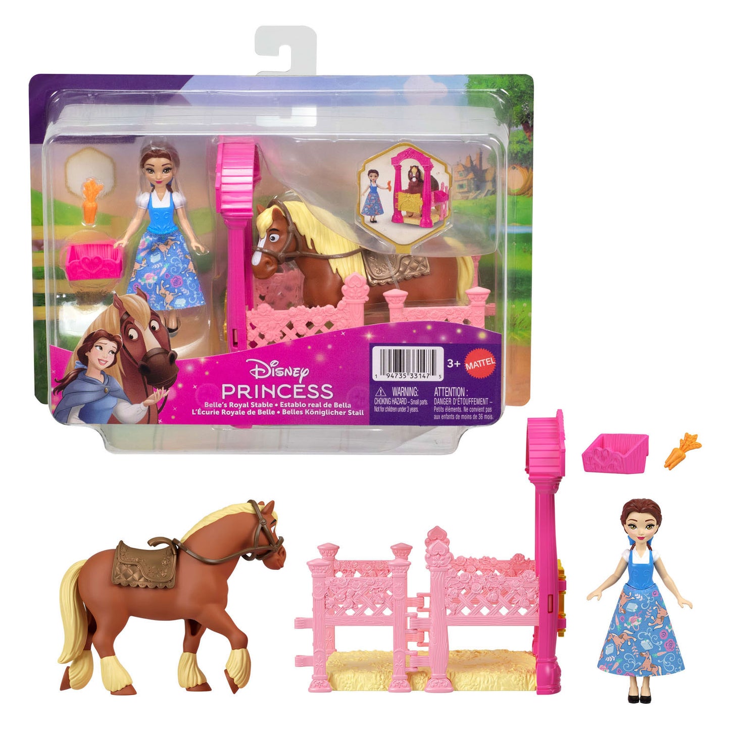Disney Princess Spielset mit Prinzessin und Pferd