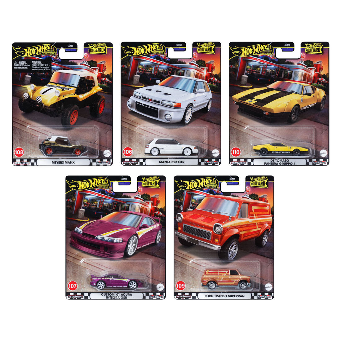 Hot Wheels Boulevardauto – 1:64