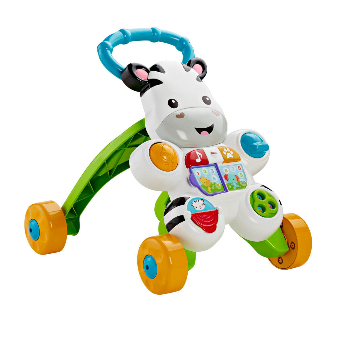 Fisher Price Walk mit mir Zebra + Licht und Klang