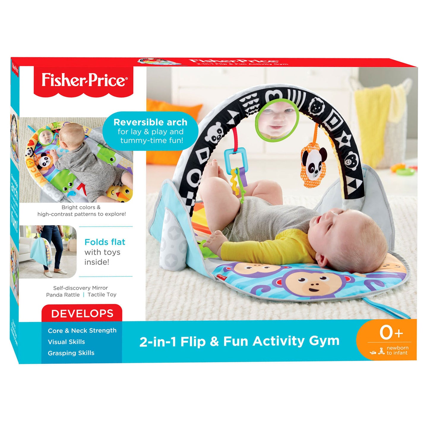 Fisher Price 2in1 Aktivitäten Fitnessstudio