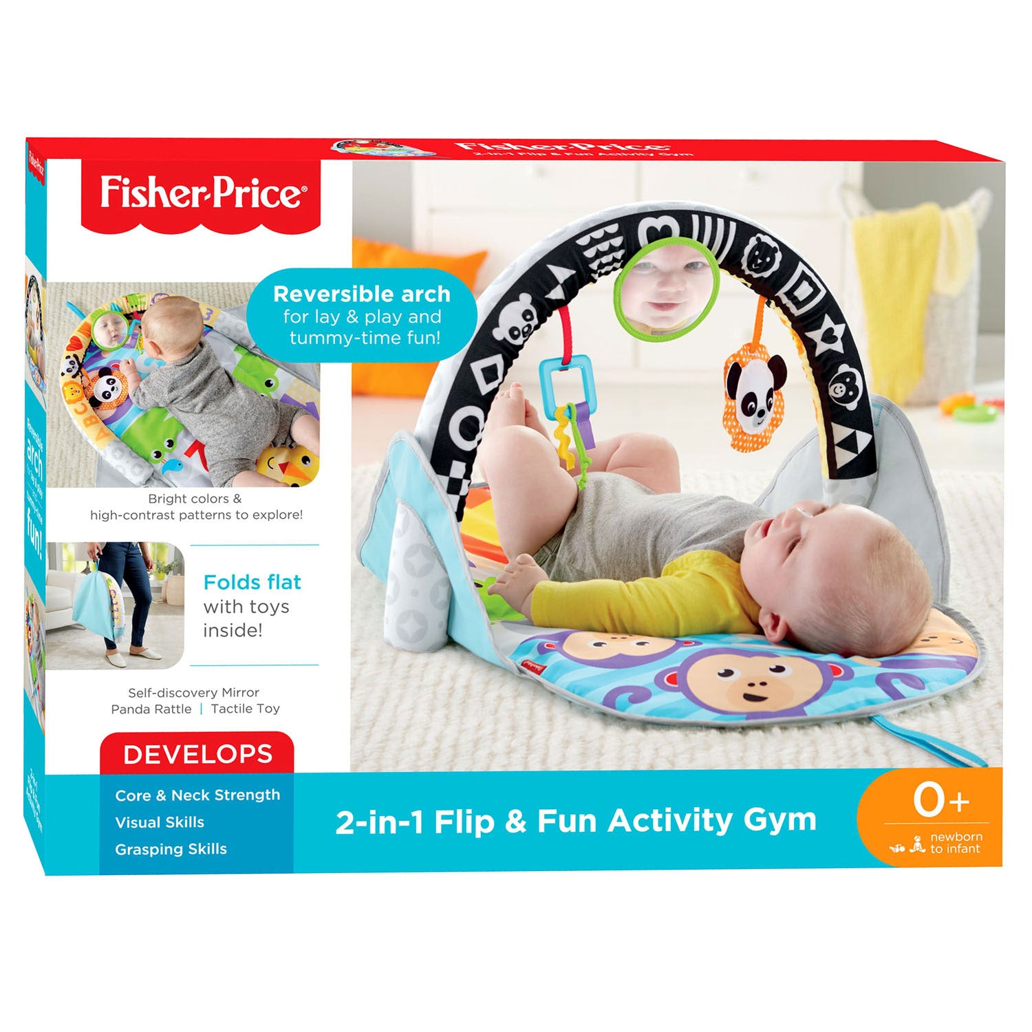 Fisher Price 2in1 Aktivitäten Fitnessstudio