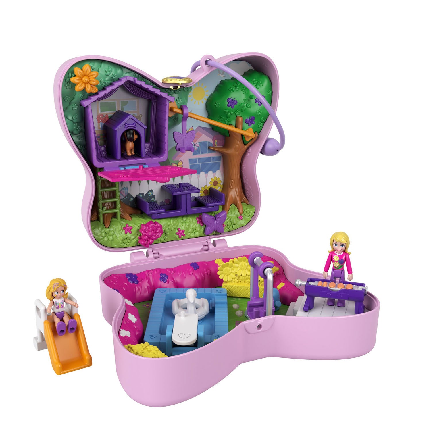 Mattel Polly Pocket Pocket Butterfly Garden kompakt