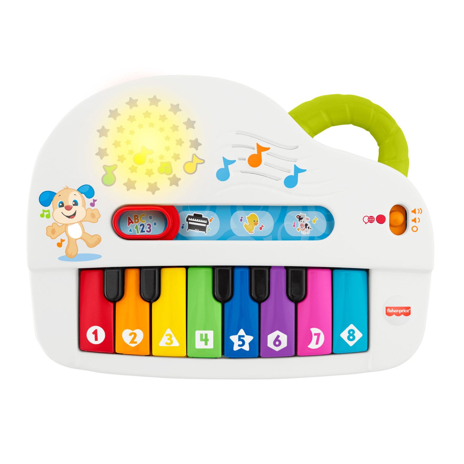 Fisher Price Lernvergnügen dumme Klänge leuchtend Klavier