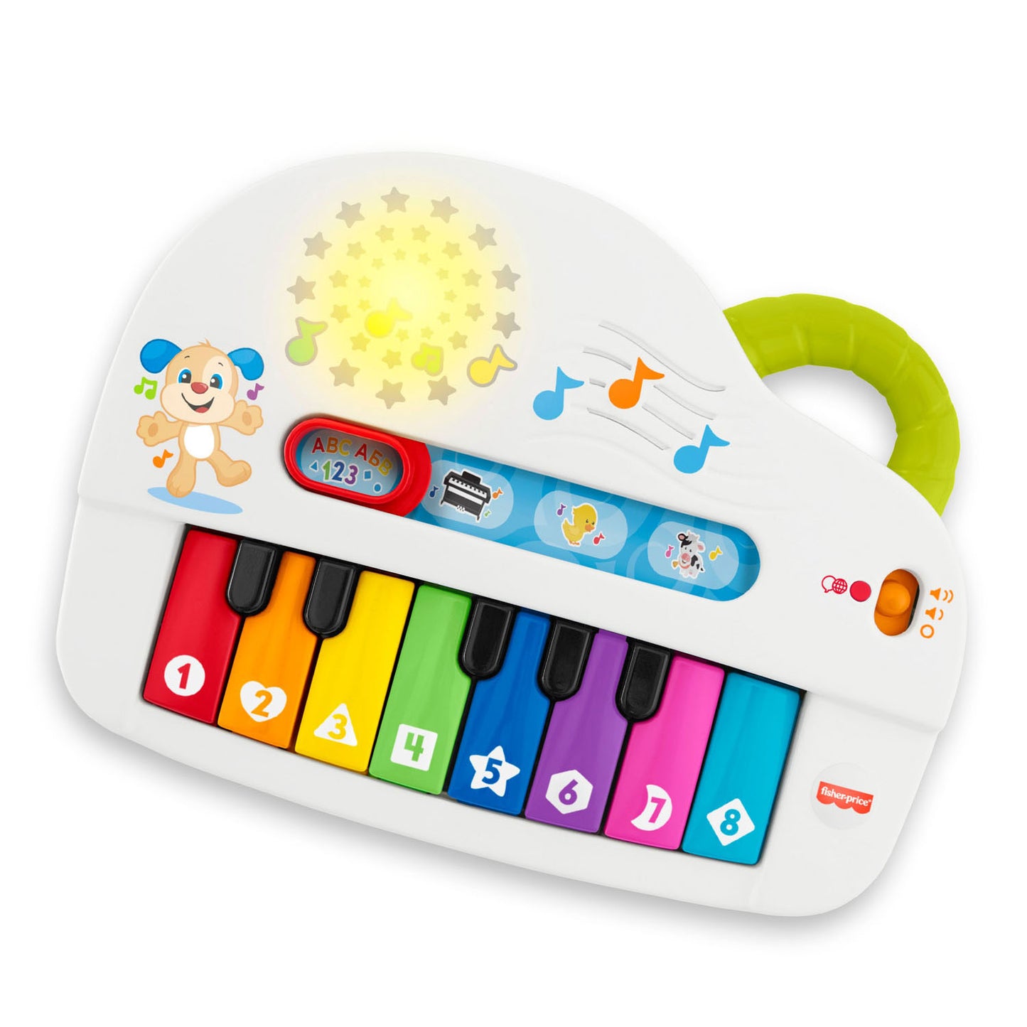 Fisher Price Lernvergnügen dumme Klänge leuchtend Klavier