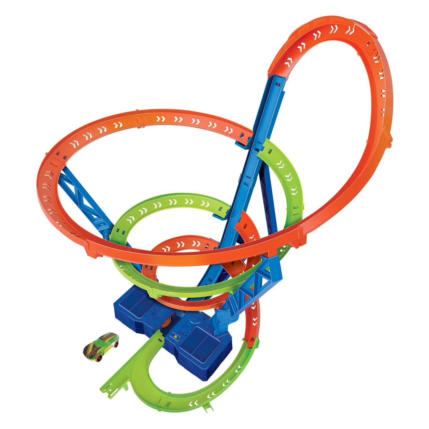 Hot Wheels Action Hyperspeed Crash Race Track