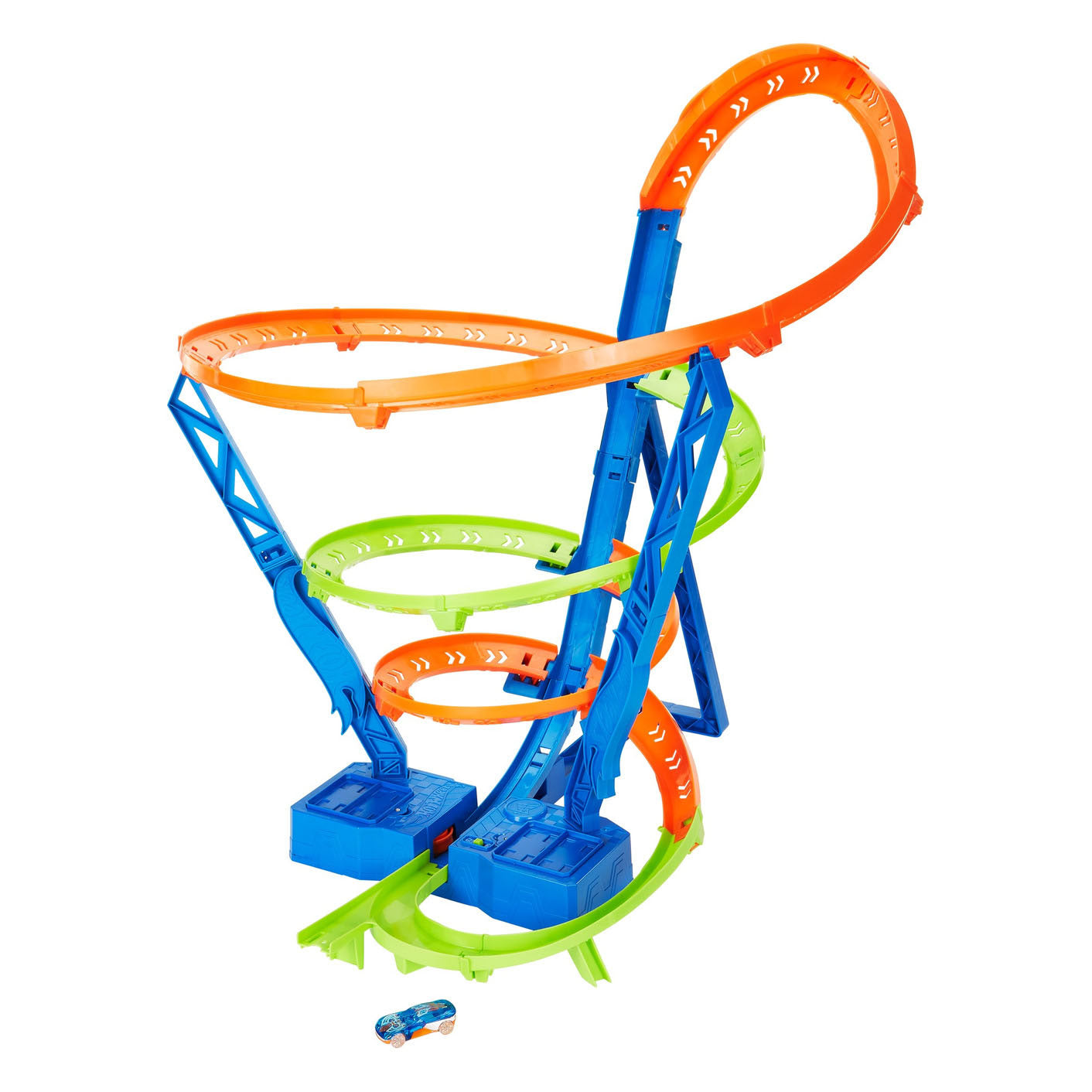 Hot Wheels Action Hyperspeed Crash Race Track