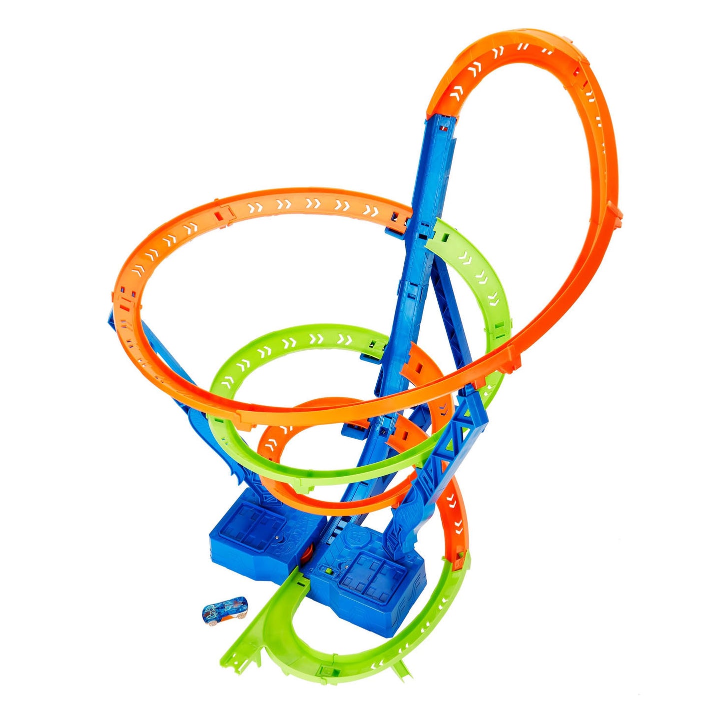 Hot Wheels Action Hyperspeed Crash Race Track