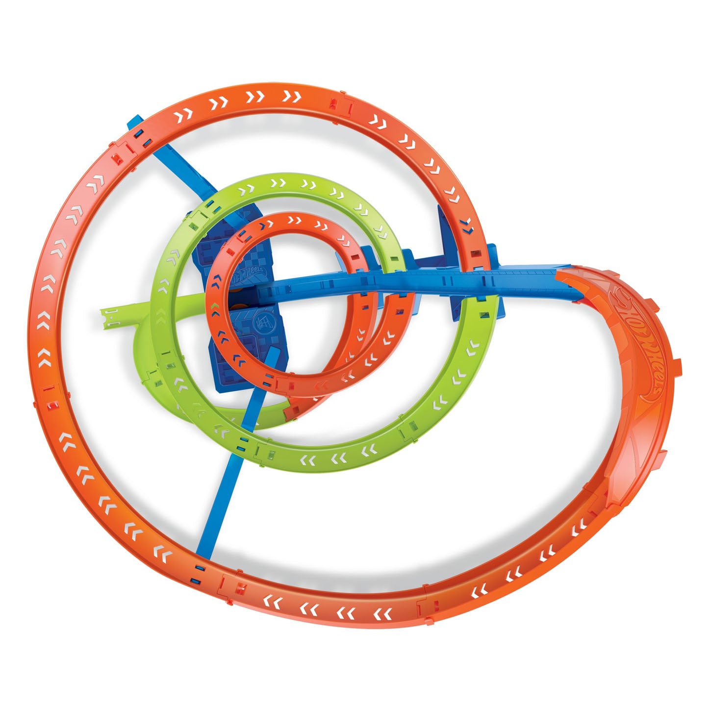 Hot Wheels Action Hyperspeed Crash Race Track