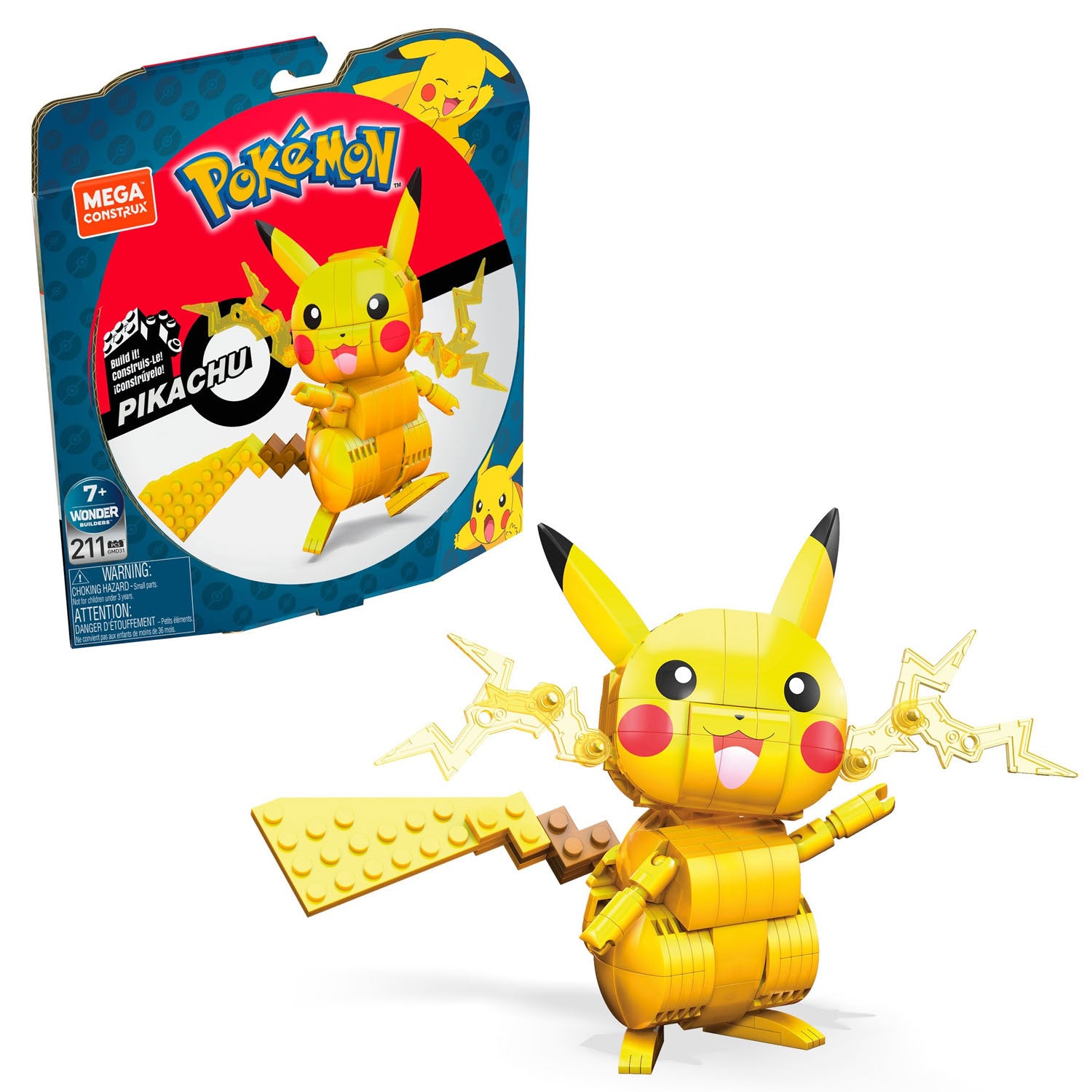 Mattel Mega Constux Bouwset Pikachu