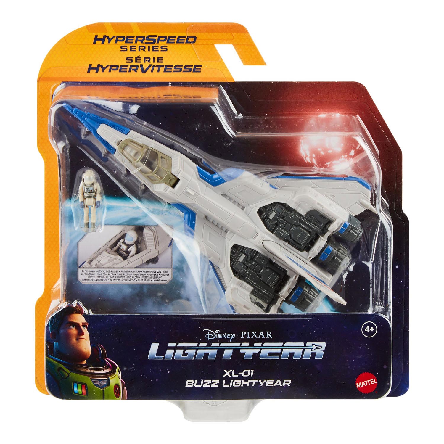 Mattel Lightyear Flight Buzz + XL-01 Raumschiffebene