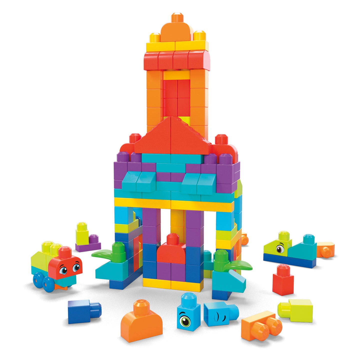 Mega Bloks größere Baubeutel Bausteine, 150dlg.