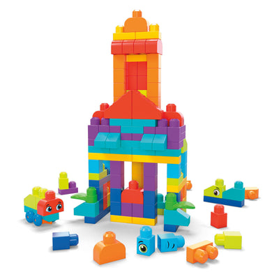 Mega Bloks größere Baubeutel Bausteine, 150dlg.