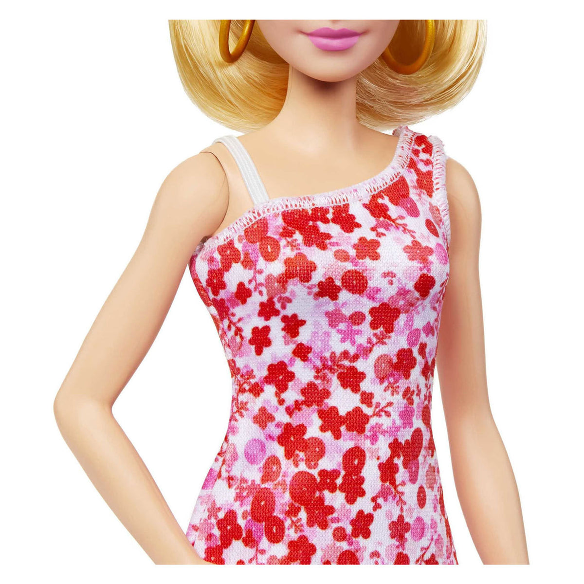 Mattel Fashionista Pop Pink Blumenkleid