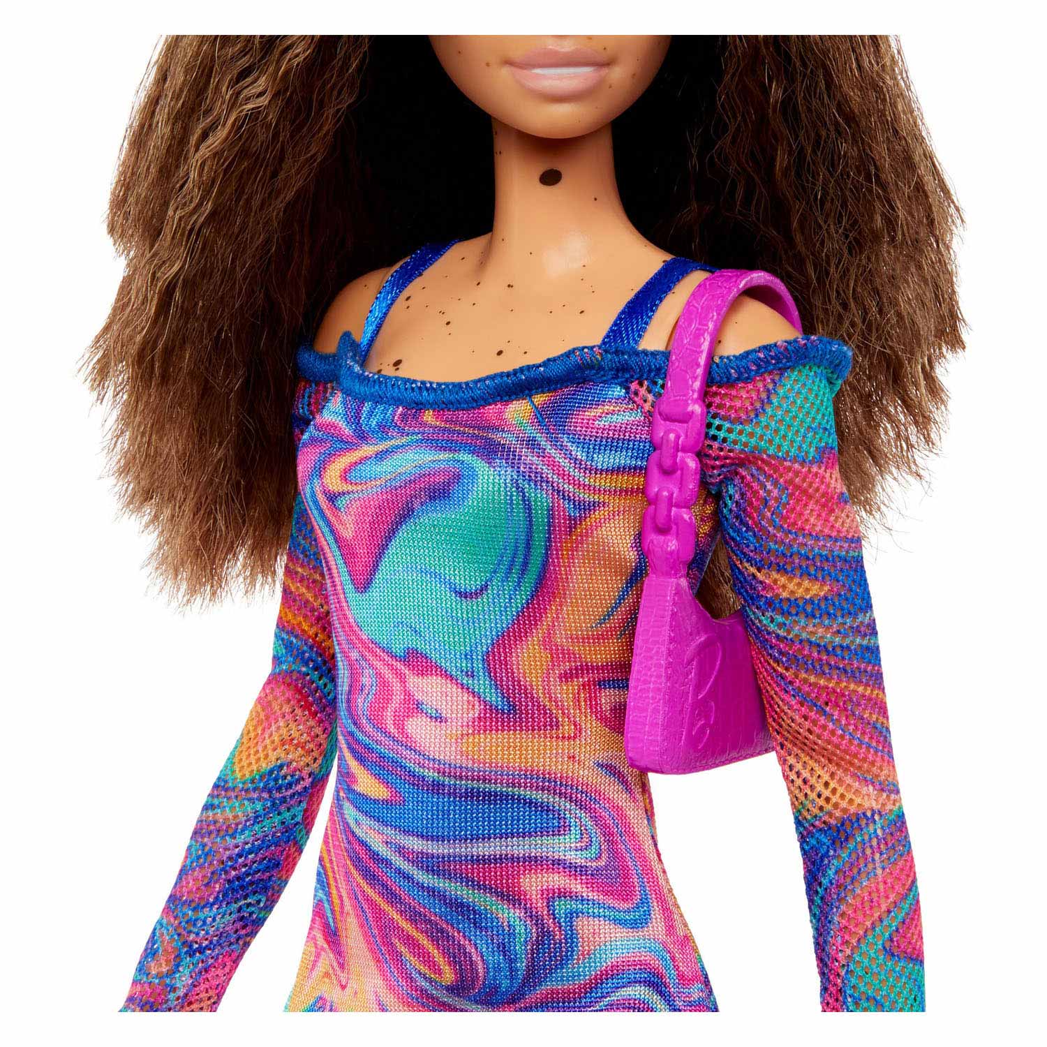Mattel Fashionista Pop Rainbow Marmor Wirbel