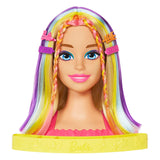Mattel Neon Rainbow Hair Head Deluxe - afbeelding 3
