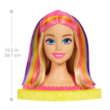 Mattel Neon Rainbow Hair Head Deluxe - afbeelding 5