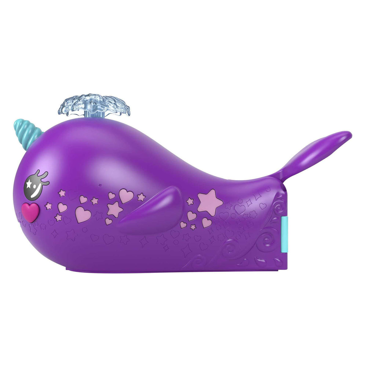 Mattel Polly Pocket Adventure in der Fonkel Cave Narwal Adventure Boot Speelset