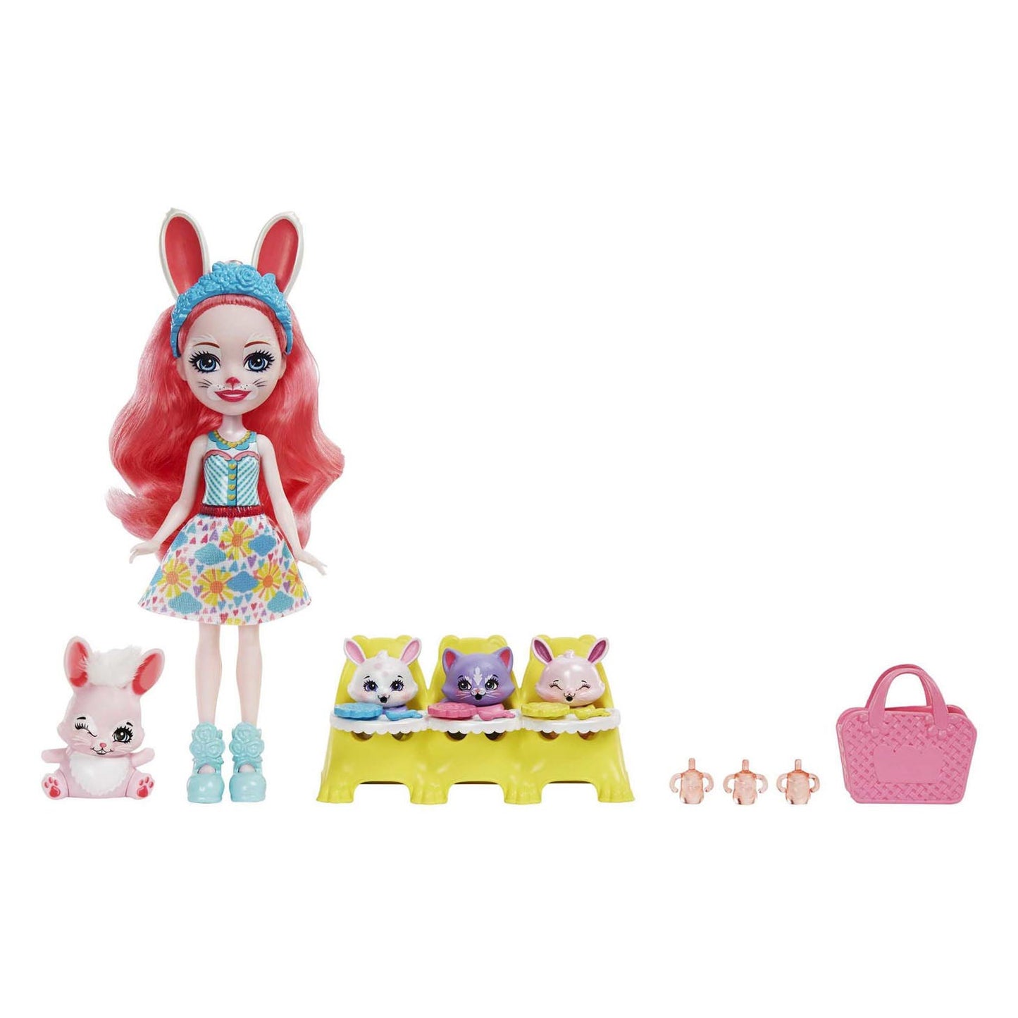 Mattel Enchantimals Baby Beste Freunde Pop Bree Bnunny und Twist